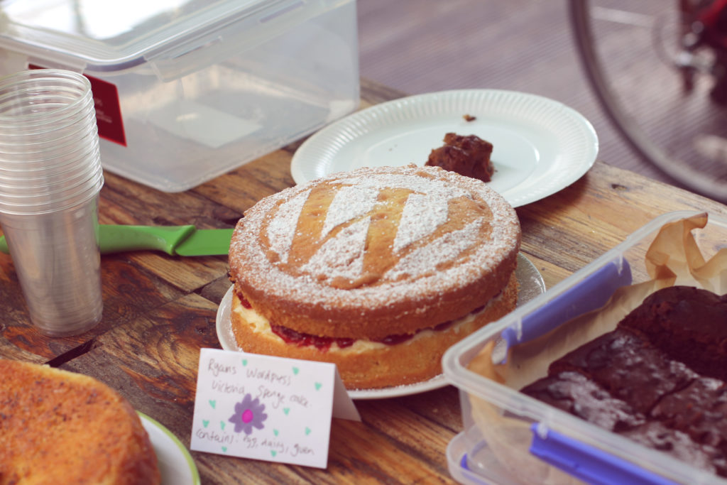 Ryan's WordPress Victoria sponge cake was incredibly scrumptious and received many compliments!