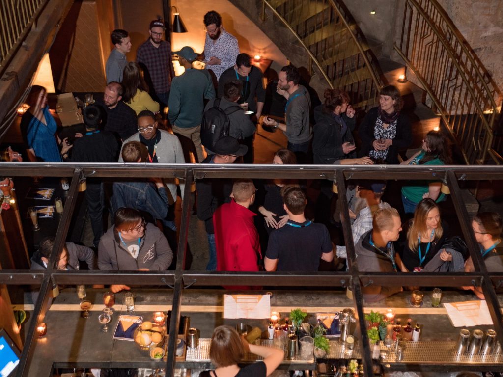 Mingle at Automattic Design Awards