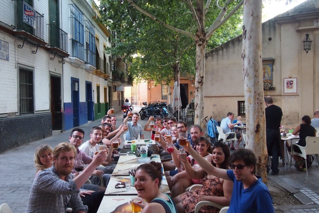 The whole office (plus a few partners) went on a trip to Seville, Spain for WordCamp Europe.